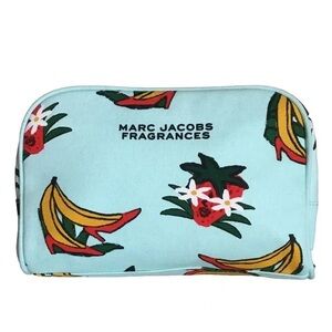 Marc Jacobs Pouch Cosmetic Case Beauty Organizer Hawaiian Print Tropical NEW